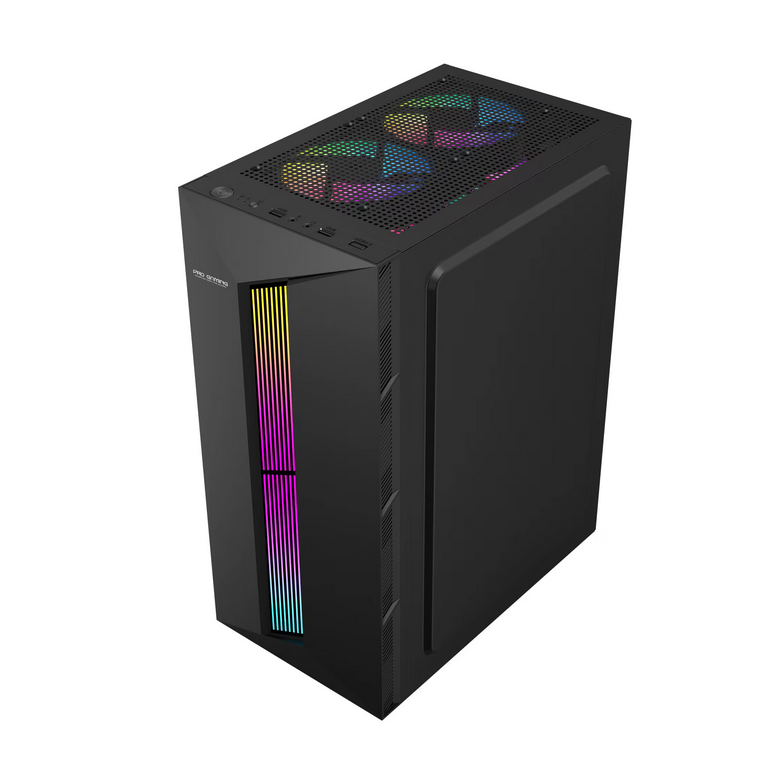 Carcasa pro gaming scar mid tower negru,  Carcase | electropc.ro