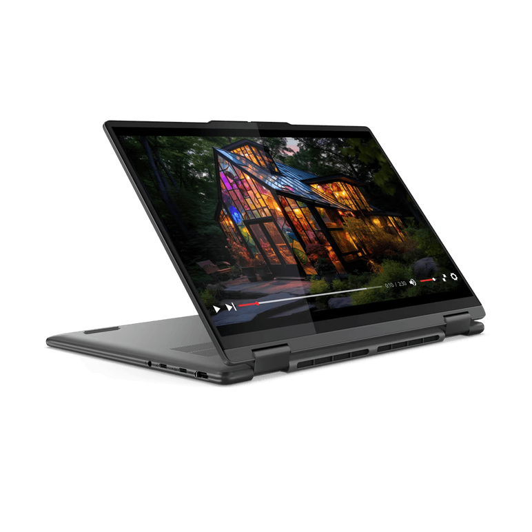 Laptop lenovo yoga 7 2-in-1 14iml9, 14" wuxga (1920x1200) oled 400nits glossy / anti-fingerprint, 100% dci-p3, 60hz, dolby® vision®, displayhdr™ true black 500, tÜv low blue light, glass, touch, intel® core™ ultra 7 155h, 16c (6p + 8e + 2lpe) / 22t, max t,  Laptopuri | electropc.ro
