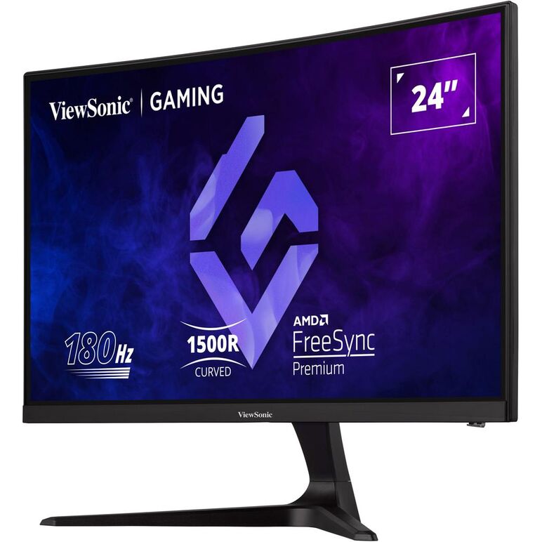 Monitor 24" viewsonic vx2418c,  Monitoare LED | electropc.ro
