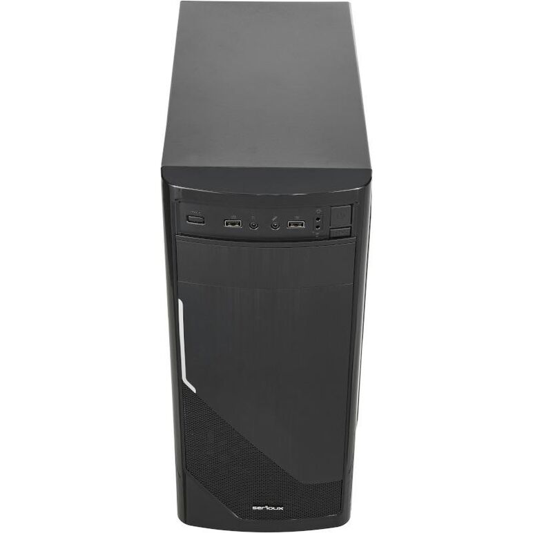 Sistem desktop pc horizon intel core i3-13100 tray 3.4 ghz fclga1700, placa de baza asus prime h610m-r lga1700 2x ddr4 1x vga 1x hdmi 4x sata iii, memorie ram 8gb 2666mhz, ssd 512gb, carcasa serioux basic mid tower atx 2x usb,  Desktop PC | electropc.ro