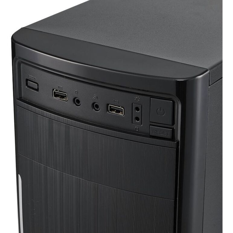 Sistem desktop pc horizon intel core i3-13100 tray 3.4 ghz fclga1700, placa de baza asus prime h610m-r lga1700 2x ddr4 1x vga 1x hdmi 4x sata iii, memorie ram 8gb 2666mhz, ssd 512gb, carcasa serioux basic mid tower atx 2x usb,  Desktop PC | electropc.ro