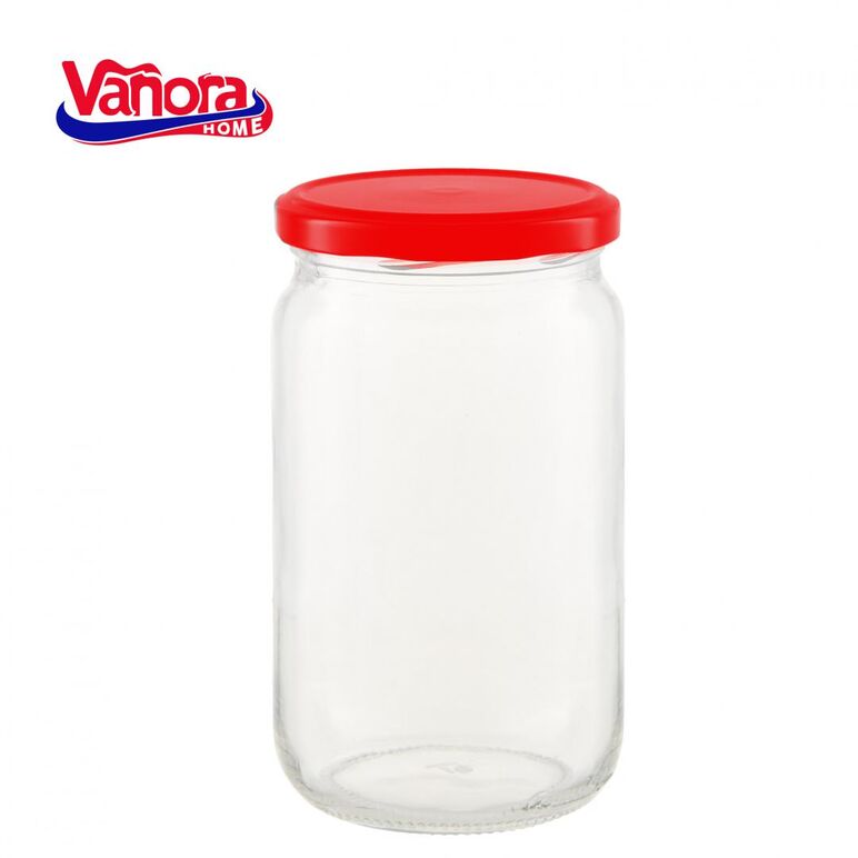 Borcan depozitare sticla cu capac 720 ml, vanora,  Boluri & Cutii alimente | electropc.ro