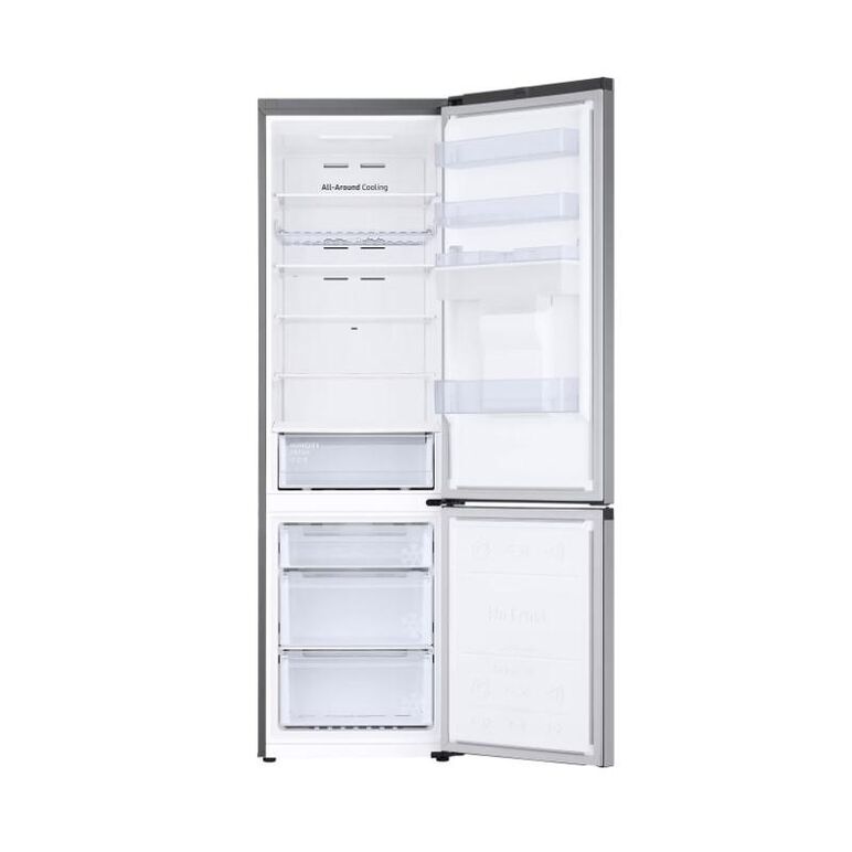 Combina frigorifica samsung rb38c632esa/ef, 386 l, total no frost, all-around cooling, compresor digital inverter, dozator apa, wifi, clasa e, h 203 cm, inox,  Combine frigorifice | electropc.ro