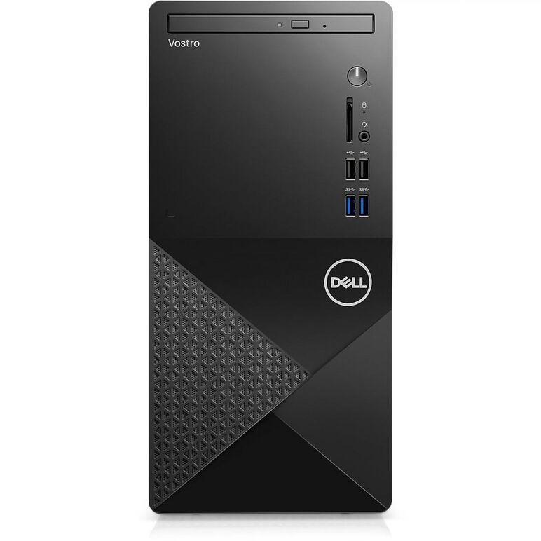 Desktop vostro 3910 mt, 180w epa black chassis (silver mesh) with tpm, no media card reader, 12th gen intel(r) core(tm) i7-12700 processor (12- core, 25m cache, 2.1ghz to 4.8ghz), intel uhd graphics 770 with shared graphics memory, 16gb, 16gbx1, ddr4, 320,  Desktop PC | electropc.ro