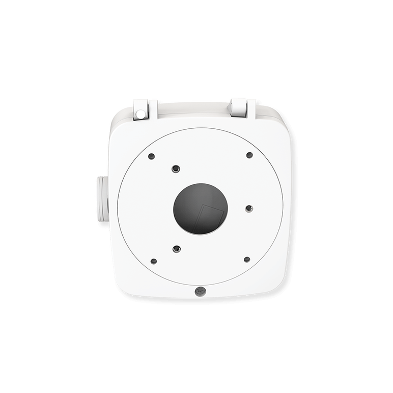 Milesight junction box a63, protejeaza componentele electrice, compatibilitate:  (ai weather-proof) mini bullet,(ai) motorized bullet, dimensiuni: 134*126*40mm, greutate: 620g,  Accesorii | electropc.ro