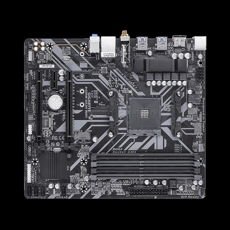 Placa de baza gigabyte b450m ds3h wifi, socket am4,  Placi de baza | electropc.ro