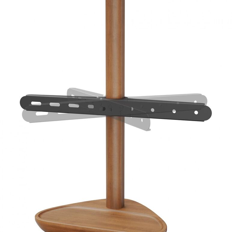 Stand tv lemn serioux de podea 34-44f-02, dimensiuni: 768x505x1315mm, compatibilitate  dimensiune ecran: 45"-65",  vesa: 200x200, 300x200, 400x200, 300x300, 400x300, 400x400, greutate maximă suportata:  40 kg, interval de rotire: ±45°, management cabluri,  Suporturi TV & Monitor | electropc.ro