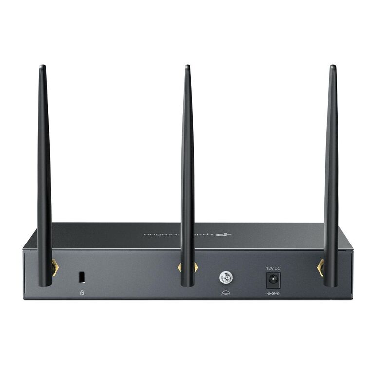 Tp-link router vpn wi-fi 6 ax3000 multi-wan er706w, interfata: 1 x wan, 4 x 10/100/1000mbps, 1 x usb 3.0, dual-band 2.4 ghz: 574 mbps, 5 ghz: 2402 mbps, memorie: 128 mb nand, ram 512 mb ddr4, dimesiuni: 226 × 131 × 35 mm,,  Routere | electropc.ro