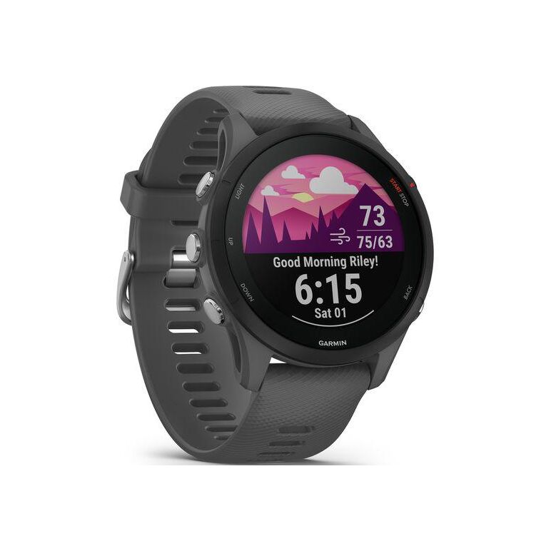 Ceas garmin forerunner 255, display 33mm, rezolutie displat 260x260 conectivitate bluetooth™, ant+, nfc, usb, functii accelerometru, giroscop, barometru, busola, termometru pentru temperatura exterioară, durata de viata baterie mod ceas inteligent: până l,  SmartWatch-uri | electropc.ro