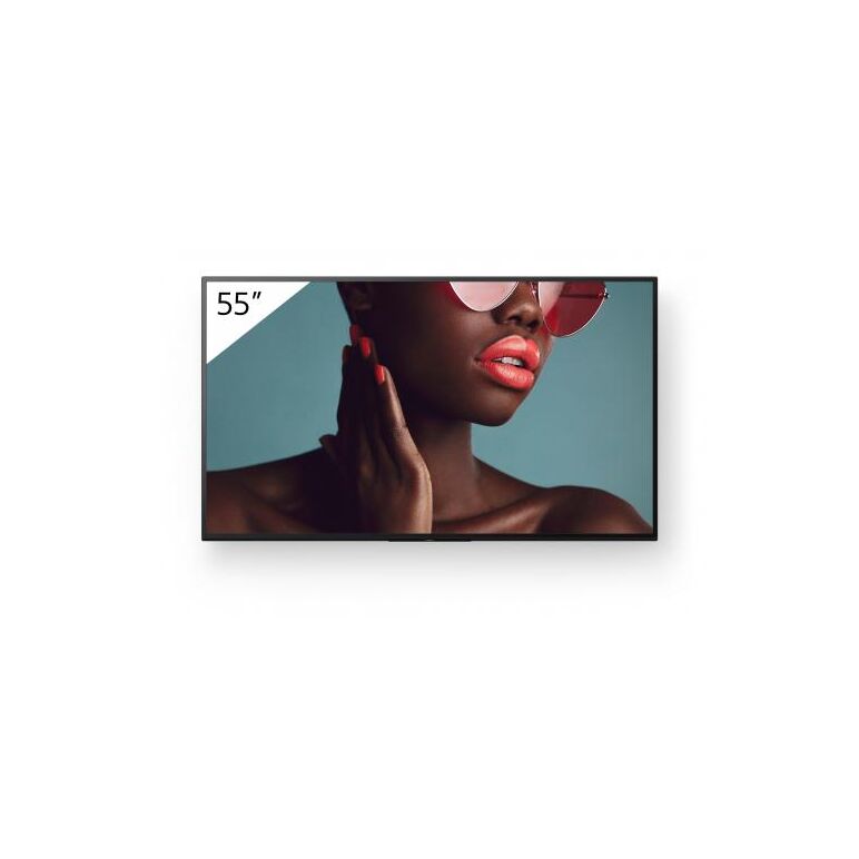 Ecran profesional lfd monitor signage sony bz40l, 55" (140cm), uhd, operare 24/7, luminozitate 700nit, panel ips, backlight direct led, timp răspuns 8ms, contrast static 1200:1, contrast dinamic 600000:1, mătuire 47% with low reflection, android 10, stoca,  Monitoare Signage | electropc.ro