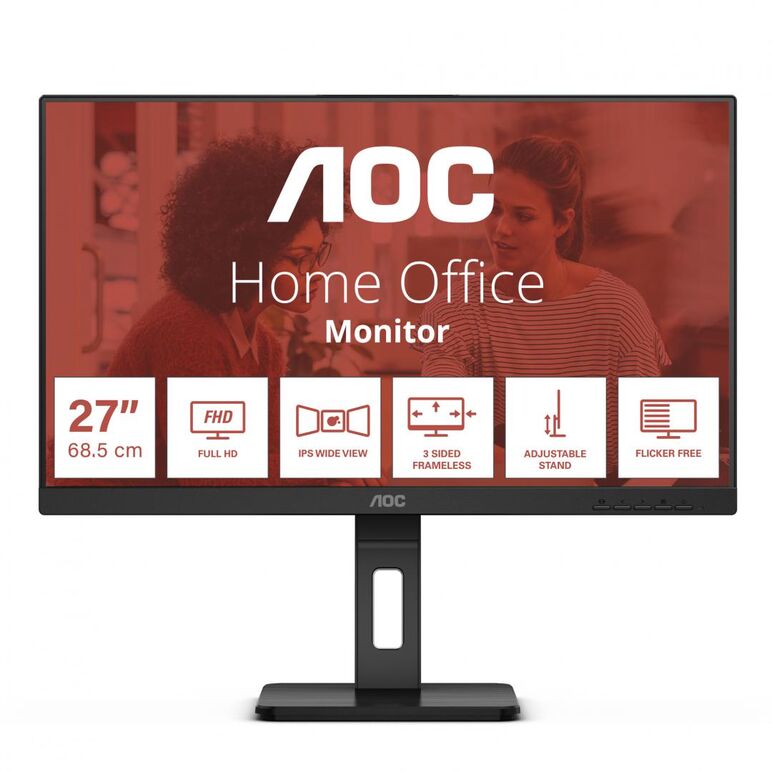 Monitor 27" aoc 27e3qaf,  Monitoare LED | electropc.ro
