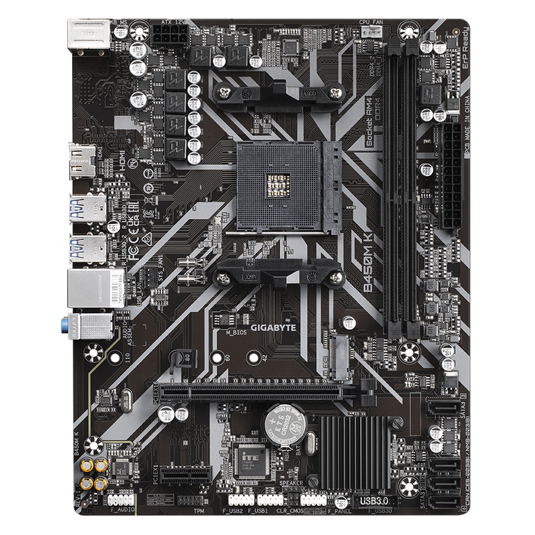 Placa de baza gigabyte b450m k ddr4 am4,  Placi de baza | electropc.ro