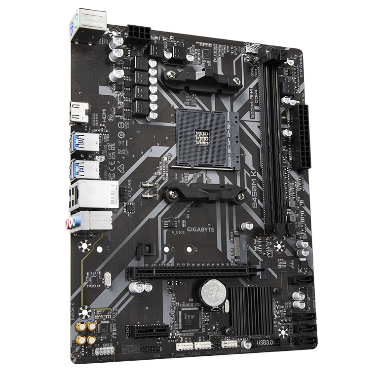 Placa de baza gigabyte b450m k ddr4 am4,  Placi de baza | electropc.ro