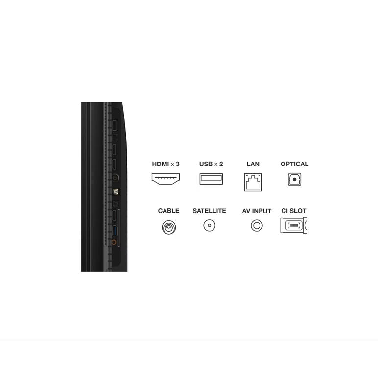Televizor tcl qled 50t7b, 126 cm, smart google tv, 4k ultra hd, clasa f,  Televizoare | electropc.ro