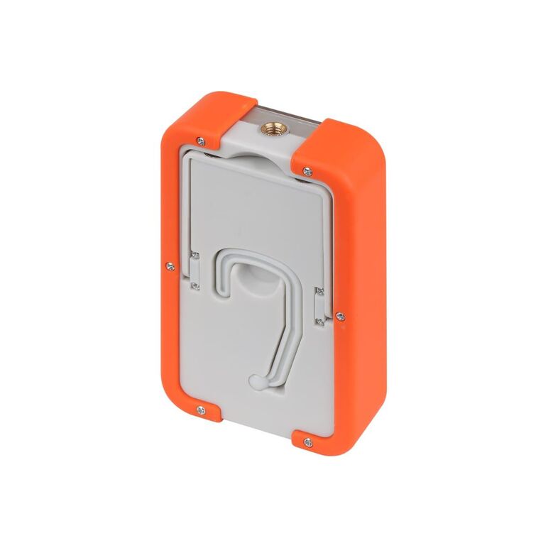 Lanterna led camping ledvance, 4w cob, 400 lm,  3 moduri de iluminare (100%-400 lm, 30%-120 lm si flash), acumulator li-ion 3000 mah, usb power-bank, ip20, brat magnetic, carlig, cablu incarcare usb inclus, portocaliu/gri,  Lampi de exterior | electropc.ro