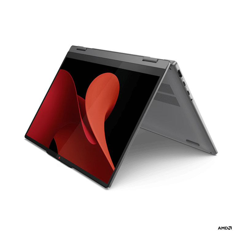 Laptop lenovo ideapad 5 2-in-1 14ahp9, 14" wuxga (1920x1200) ips 300nits glossy, 45% ntsc, 60hz, tÜv low blue light, glass, touch, amd ryzen™ 5 8645hs (6c / 12t, 4.3 / 5.0ghz, 6mb l2 / 16mb l3), video amd ryzen™ ai integrated in amd ryzen 8000 processor, ,  Laptopuri | electropc.ro