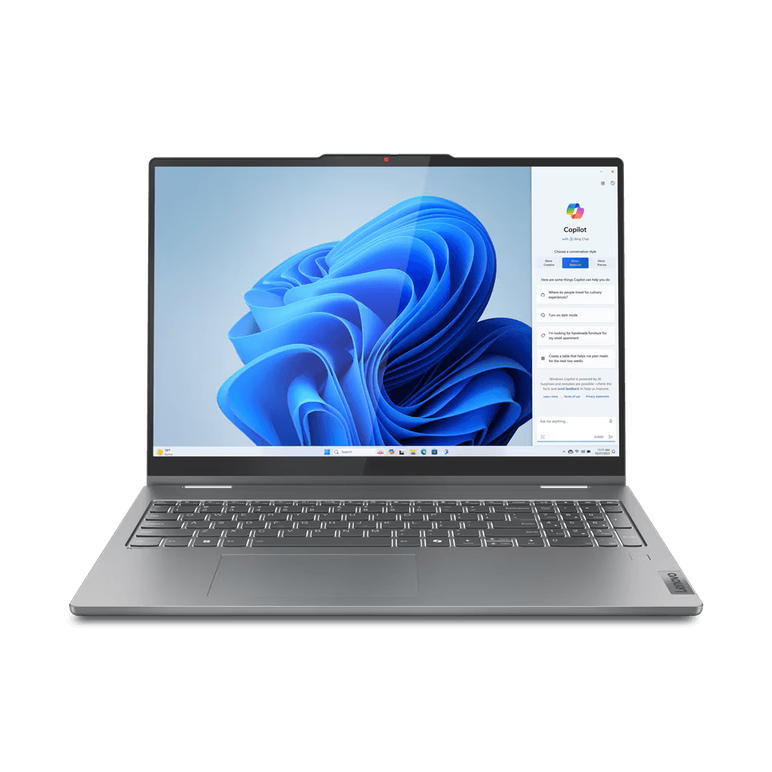 Laptop lenovo ideapad 5 2-in-1 16iru9, 16" wuxga (1920x1200) ips 300nits glossy, 45% ntsc, 60hz, tÜv low blue light, glass, touch, intel® core™ 7 150u, 10c (2p + 8e) / 12t, p-core 1.8 / 5.4ghz, e-core 1.2 / 4.0ghz, 12mb, video integrated intel® graphics, ,  Laptopuri | electropc.ro