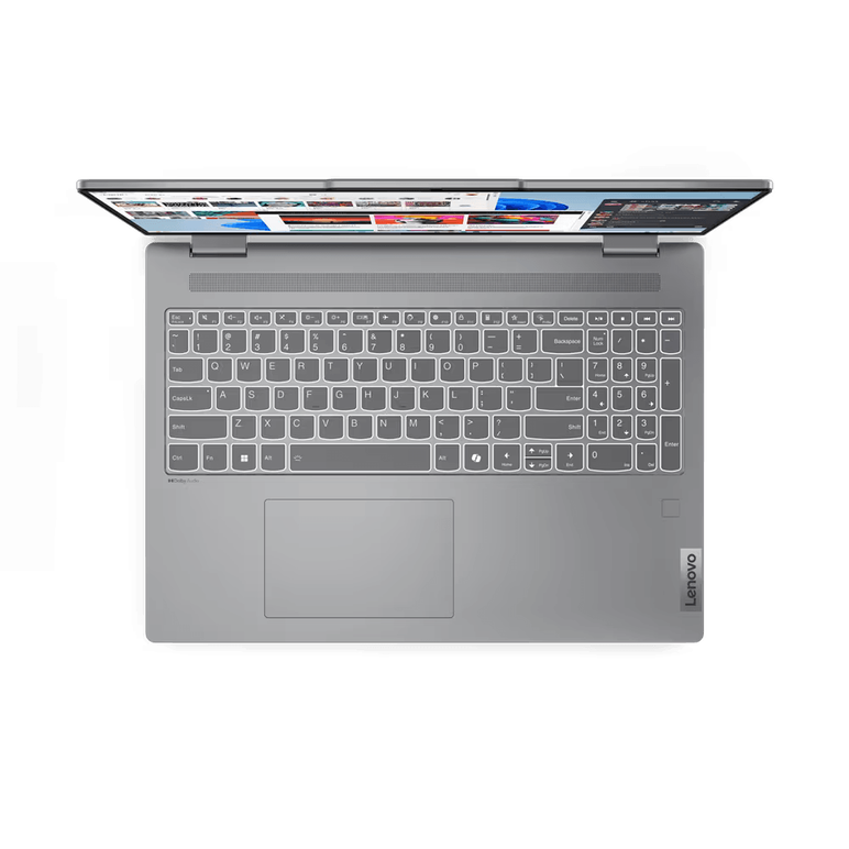 Laptop lenovo ideapad 5 2-in-1 16iru9, 16" wuxga (1920x1200) ips 300nits glossy, 45% ntsc, 60hz, tÜv low blue light, glass, touch, intel® core™ 7 150u, 10c (2p + 8e) / 12t, p-core 1.8 / 5.4ghz, e-core 1.2 / 4.0ghz, 12mb, video integrated intel® graphics, ,  Laptopuri | electropc.ro