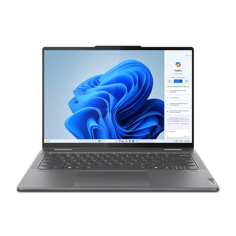 Laptop lenovo yoga 7 2-in-1 14iml9, 14" 2.8k (2880x1800) oled 400nits glossy / anti-fingerprint, 100% dci-p3, 120hz, dolby vision®, displayhdr™ true black 500, tÜv low blue light, glass, touch, intel® core™ ultra 7 155h, 16c (6p + 8e + 2lpe) / 22t, max tu,  Laptopuri | electropc.ro