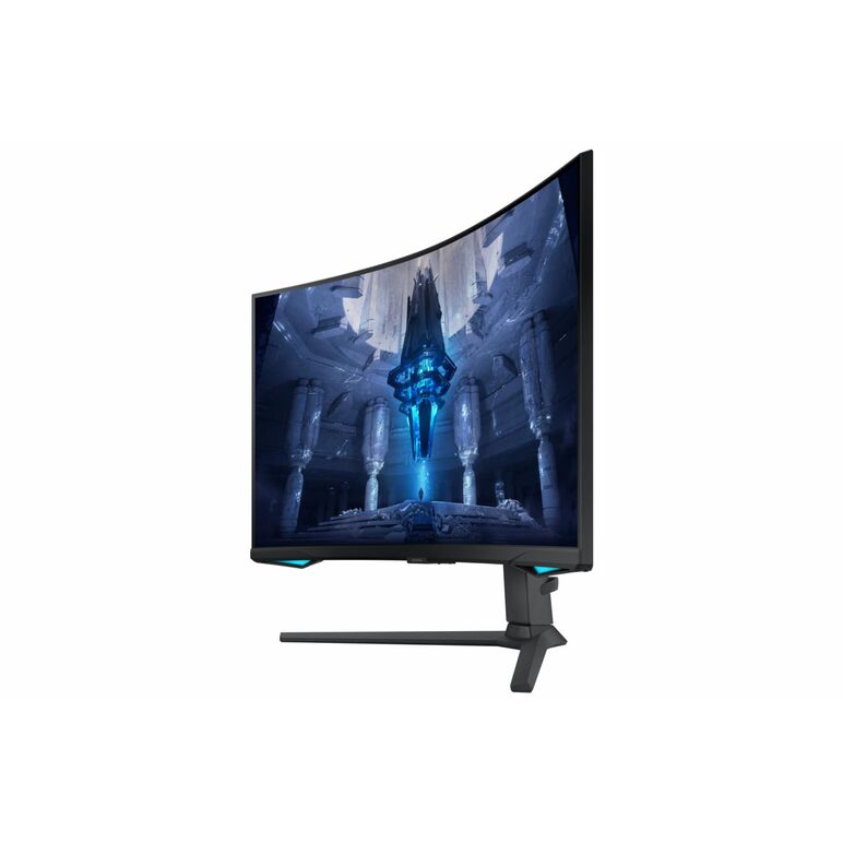 Monitor samsung ls32bg750npxen 32 inch, curvature: 1000r , panel type: va, resolution: 3840x2160, aspect ratio: 16:9,  refresh rate:165hz, response time gtg: 1ms, brightness: 350 cd/m², contrast (static): 1,000,000 : 1, viewing angle: 178º(r/l), 178º(u/d),  Monitoare LED | electropc.ro