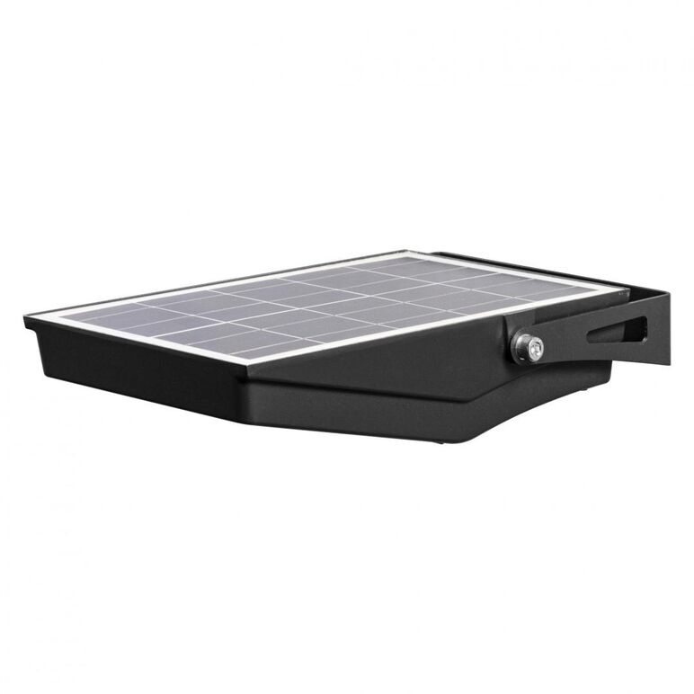 Proiector led solar cu telecomanda, senzor de miscare si lumina ledvance endura flood solar, 10w, 3.6v, 1200 lm, lumina neutra (4000k), ip65, 313x194x67mm, metal, negru,  Proiectoare | electropc.ro