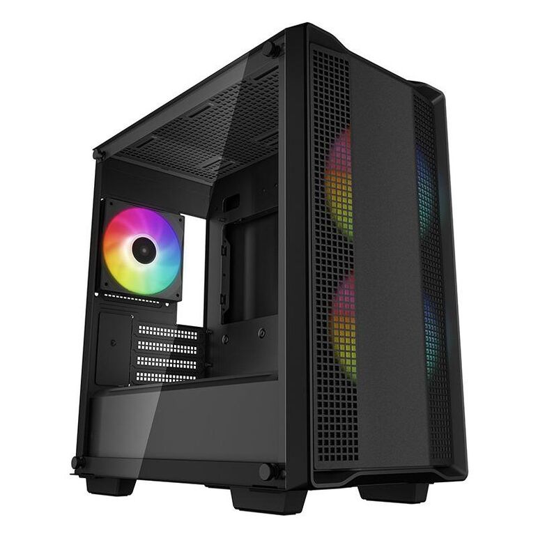 Carcasa deepcool cc360 mid tower argb negru,  Carcase | electropc.ro