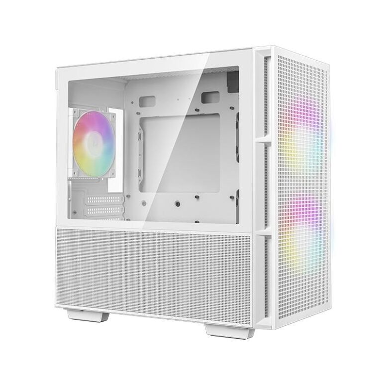 Carcasa deepcool ch360 mini tower argb alb,  Carcase | electropc.ro