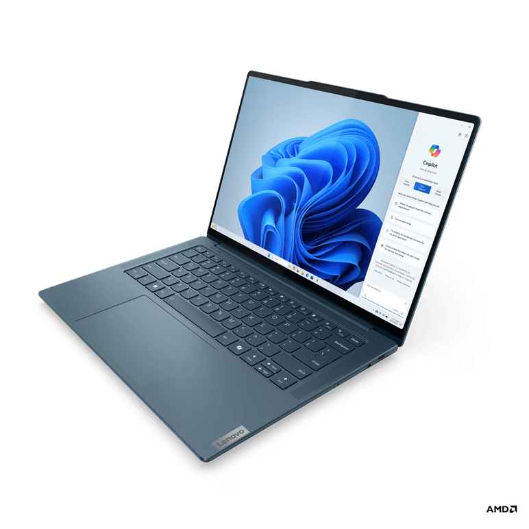 Laptop lenovo yoga pro 7 14ahp9, 14.5" 3k (3072x1920) ips 400nits anti-glare, 100% p3, 100% srgb, 120hz, eyesafe®, dolby vision®, tcon, amd ryzen™ 7 8845hs (8c / 16t, 3.8 / 5.1ghz, 8mb l2 / 16mb l3), video integrated amd radeon™ 780m graphics, ram 16gb so,  Laptopuri | electropc.ro