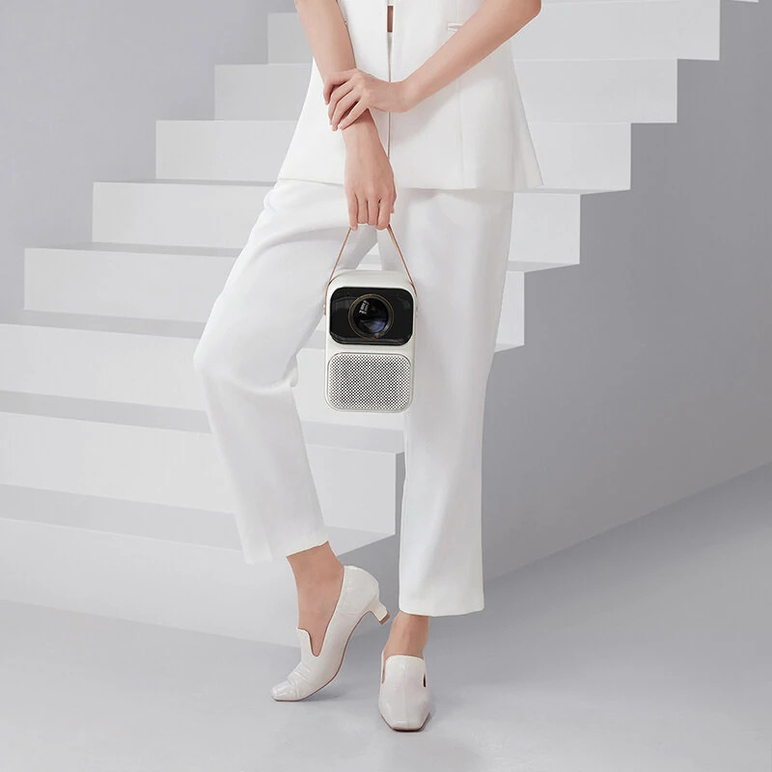 Xiaomi wanbo t6 max intelligent projector, 650ansi, 1080p, android 9.0,  Videoproiectoare | electropc.ro