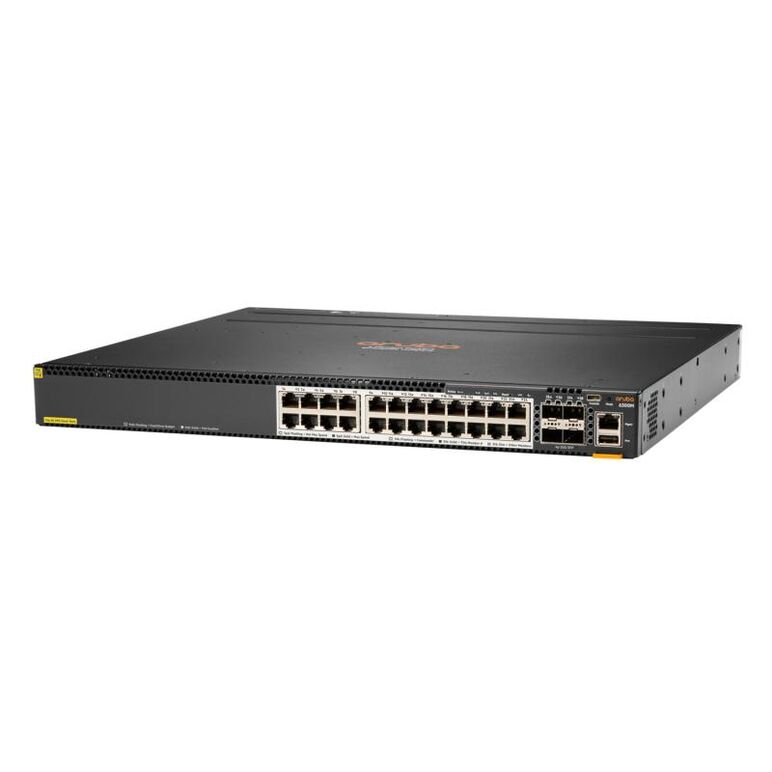Hpe aruba networking cx 6300m 24-port hpe smart rate 1/2.5/5gbe class 6 poe and 4-port sfp56 switch,  Switch-uri | electropc.ro