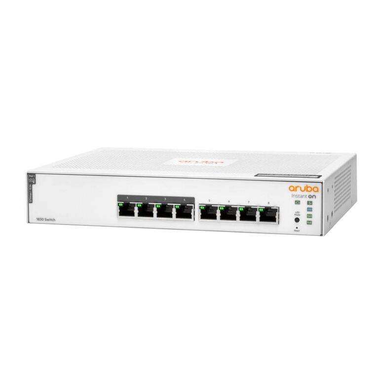 Hpe networking instant on switch 8p gigabit cl4 poe 65w 1830,  Switch-uri | electropc.ro