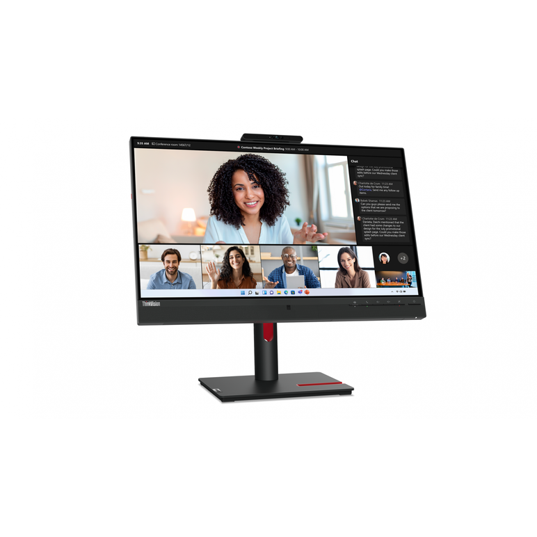 Monitor  lenovo thinkvision t24mv-30; 23.8"ips, fhd (1920x1080), 16:9, brightness: 250 cd/m², contrast ratio: 1000:1, response time: 4ms (extreme mode) / 6ms (typical mode), dot / pixel per inch: 93 dpi, color gamut: 99% srgb, view angle: 178° / 178°, sta,  Monitoare LED | electropc.ro