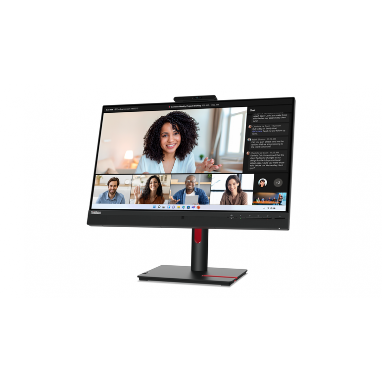 Monitor  lenovo thinkvision t24mv-30; 23.8"ips, fhd (1920x1080), 16:9, brightness: 250 cd/m², contrast ratio: 1000:1, response time: 4ms (extreme mode) / 6ms (typical mode), dot / pixel per inch: 93 dpi, color gamut: 99% srgb, view angle: 178° / 178°, sta,  Monitoare LED | electropc.ro