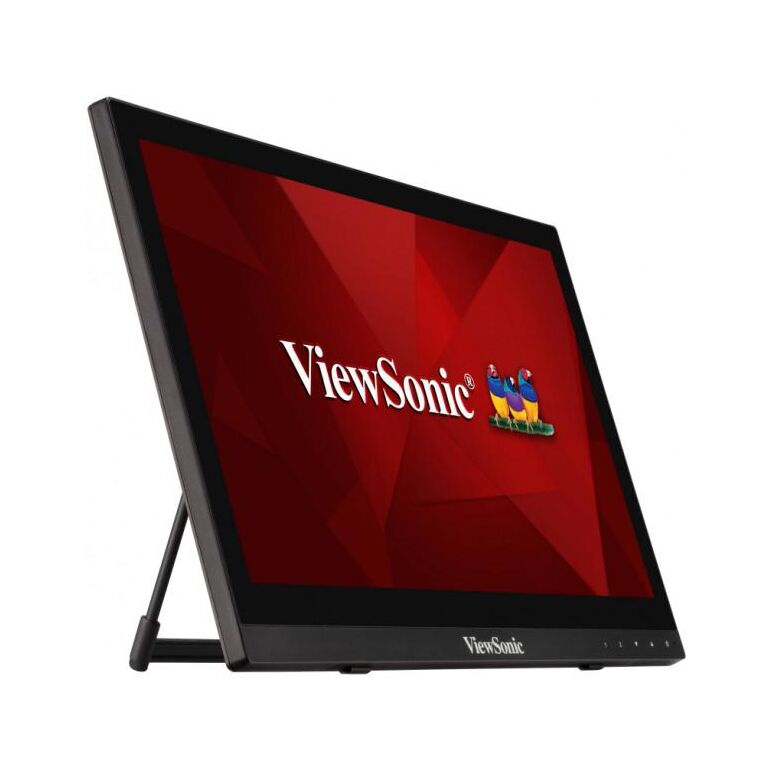Monitor viewsonic 15.6" td1630-3, touch: 10pts, diagonal (inch): 15.6, diagonal (cm): 39.6, aspect ratio: 16:9, panel: tn, resolution: 1366x768, refresh rate: 60hz, response time gtg: 12ms, brightness (max): 190 cd/m², contrast (static) : 500:1, contrast ,  Monitoare LED | electropc.ro