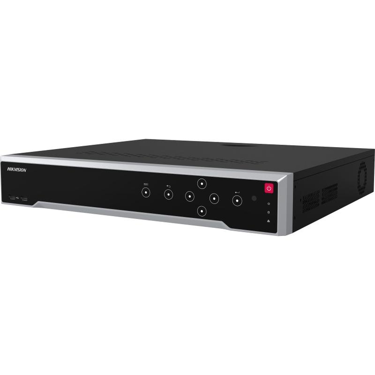 Nvr hikvision 64 canale ds-7764ni-m4, 2-ch@32 mp (30 fps)+2-ch@ 8mp（30fps）/10-ch@8 mp (30 fps)/20-ch@4 mp (30 fps)/40-ch@1080p (30 fps), iesiri: 2 x hdmi, 1xvga, 1 esata interface, 4 sata interfaces, alimenatre: 100 to 240 vac, 50 to 60 hz, dimensiuni: 44,  NVR | electropc.ro