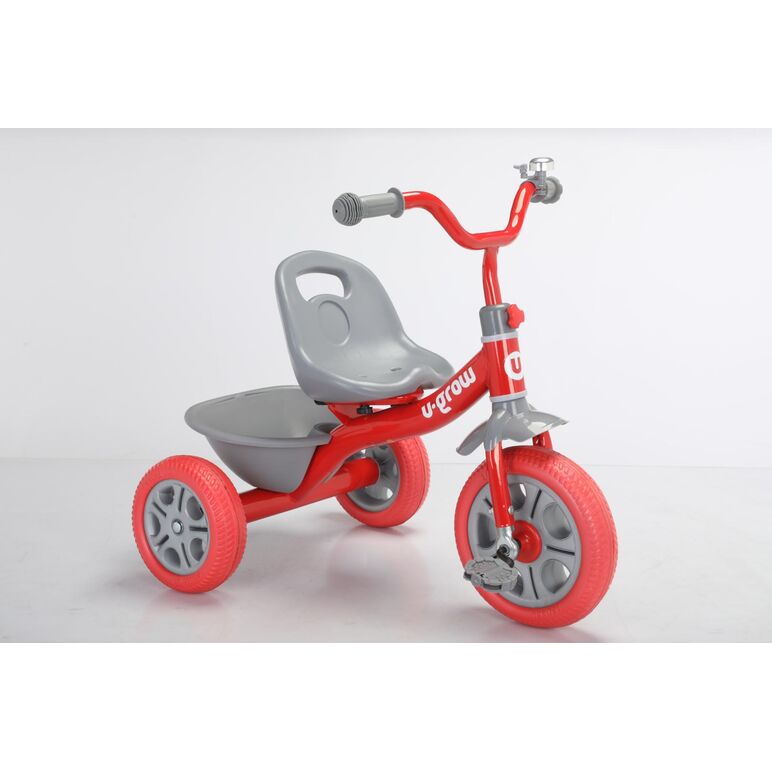 Tricicleta cu pedale, rosie, u-grow,  Triciclete | electropc.ro