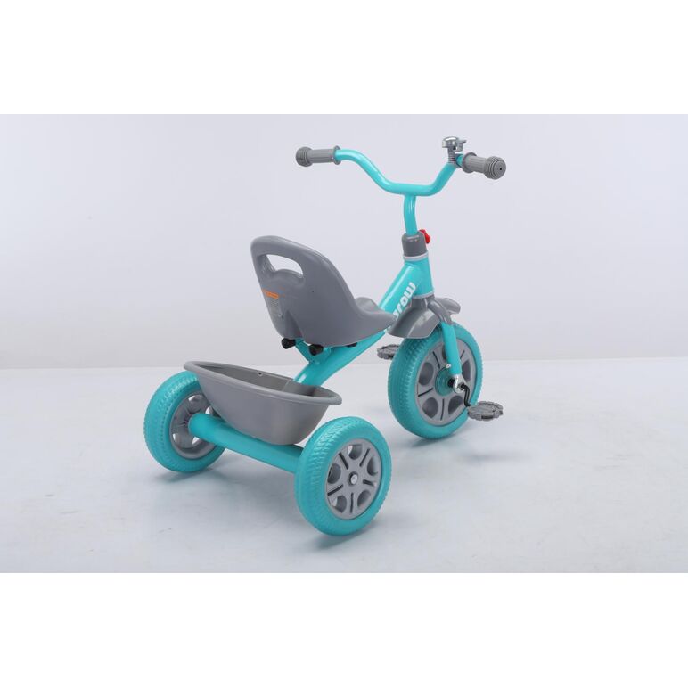 Tricicleta cu pedale verde/turcoaz, u-grow,  Triciclete | electropc.ro