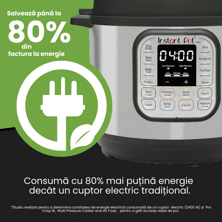 Instant pot duo 8, multicooker,  Multicookere | electropc.ro