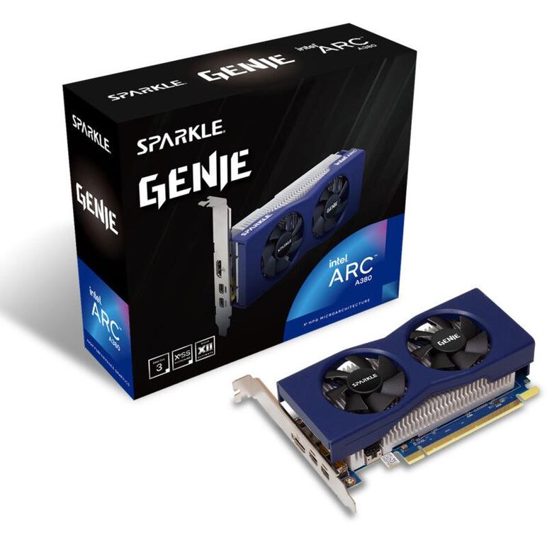 Placa video intel sparkle arc a380 genie 6gb gddr6 96 bit,  Placi video | electropc.ro