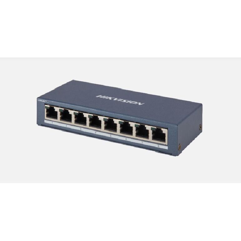 Switch hikvision ds-3e0508-e(b), 8-port, fara management,  Switch-uri | electropc.ro