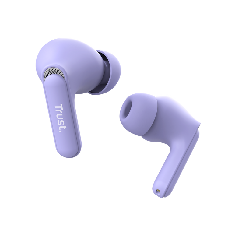 Casti trust yavi earbuds bt, frecventa raspuns 20 hz - 20.000 hz, mov,  Casti audio | electropc.ro