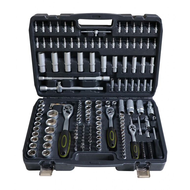 Heinner trusa 172 piese cr-v (1/4",3/8"&1/2"),  Chei si truse chei | electropc.ro