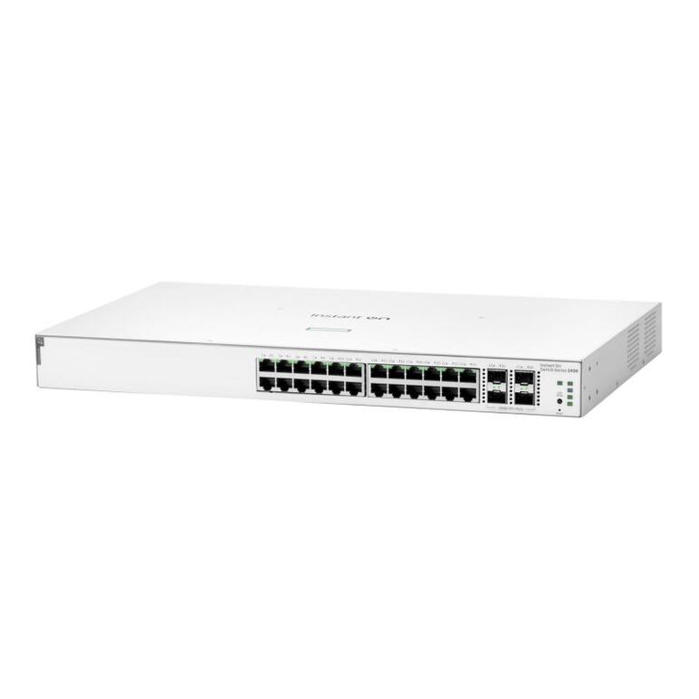 Hpe networking instant on switch 24p gigabit cl4 poe 4p sfp+ 195w 1930,  Switch-uri | electropc.ro