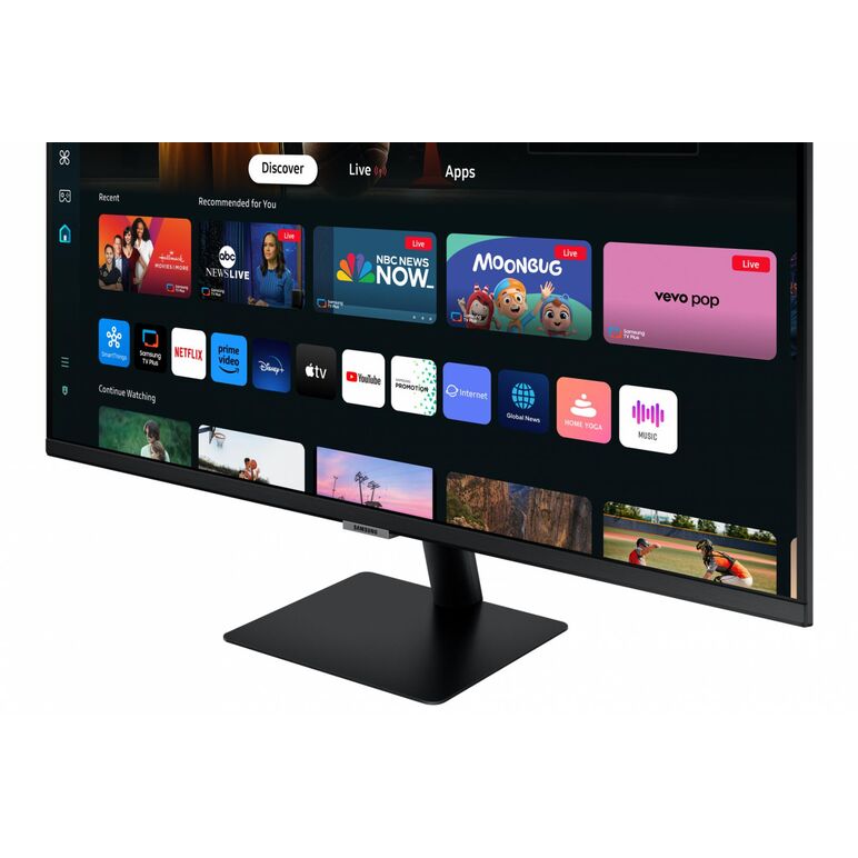 Monitor samsung 32" ls32dm702uuxdu, curvature: flat, diagonal (inch): 32, diagonal (cm): 81.28, aspect ratio: 16:9, panel: va, resolution: 3 ,840 x 2,160, refresh rate: 60hz, response time gtg: 4ms, brightness (max): 300 cd/m², contrast (static) : 3000 : ,  Monitoare LED | electropc.ro