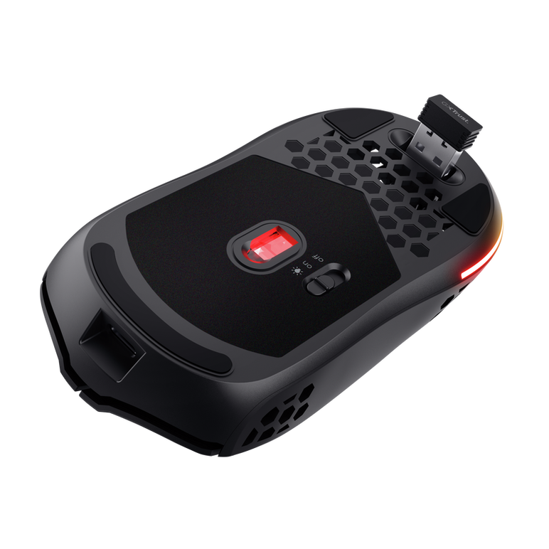 Mouse trust gxt 929 helox, wireless, rezolutie maxima 4800 dpi, negru,  Mouse | electropc.ro