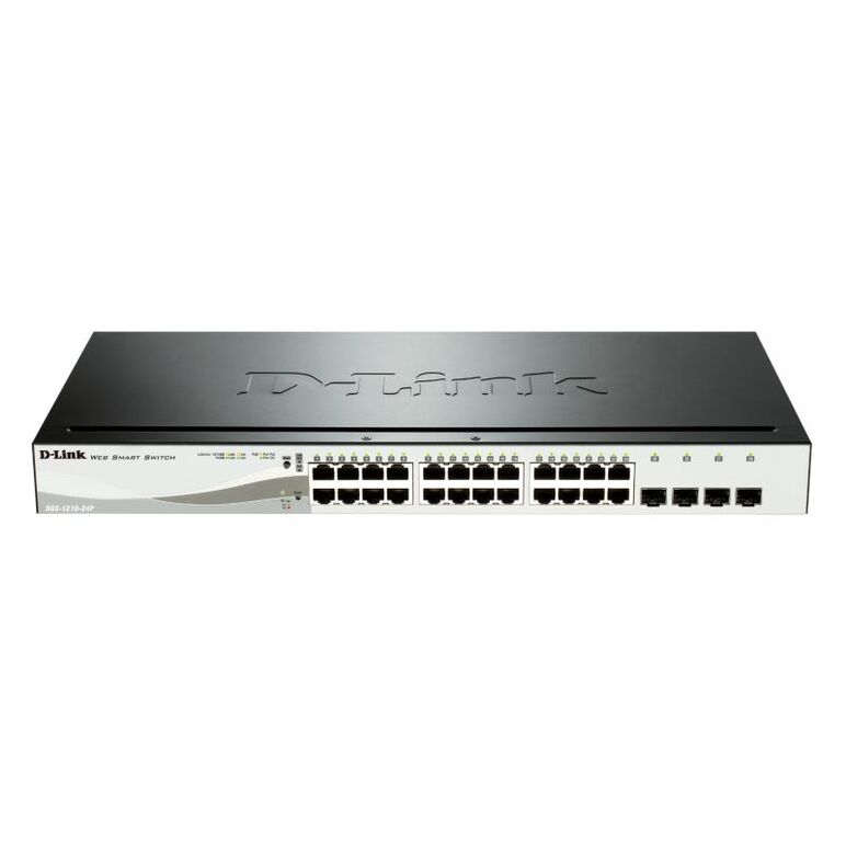 Switch d-link dgs-1210-24p, 24 port, 10/100/1000 mbps,  Switch-uri | electropc.ro