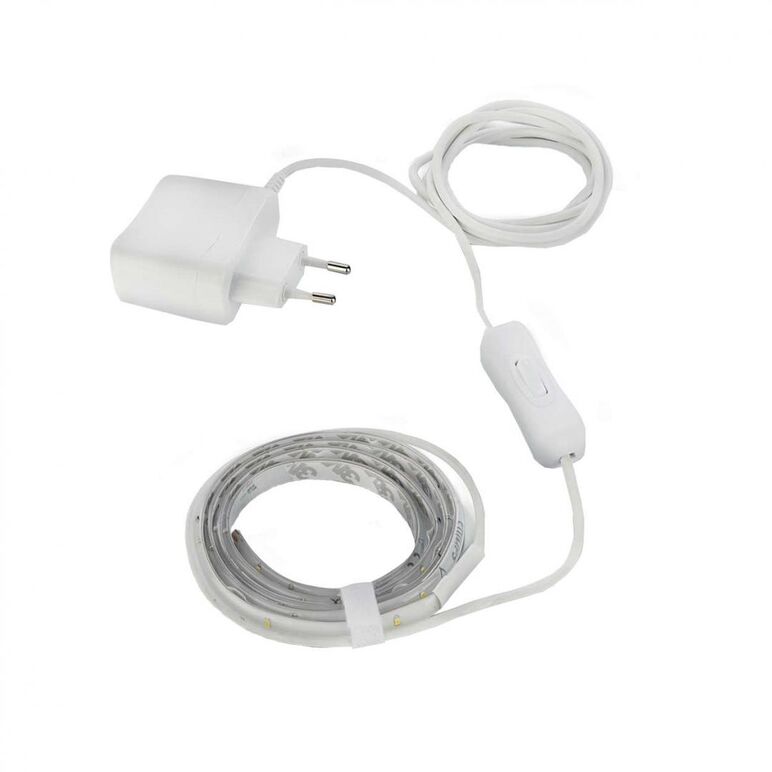 Banda led philips myliving, 4.5w (32w), 220-240v, 350 lm, lumina calda (2700k), ip20, cu comutator pe fir, 2 metri,  Benzi LED si accesorii | electropc.ro