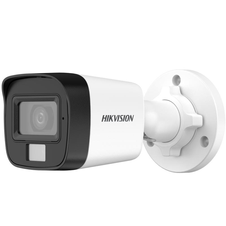 Camera de supraveghere hikvision mini bullet ds-2ce16k0t-lpfs(3.6mm) 5mp; smart hybrid light audio; senzor: 3k cmos; rezolutie 5mp;iluminare: 0.01 lux @ (f1.6, agc on), 0 lux with ir, day & night icr; lentila fixa: 3.6mm, horizontal fov: 104.9°, vertical ,  Camere supraveghere | electropc.ro