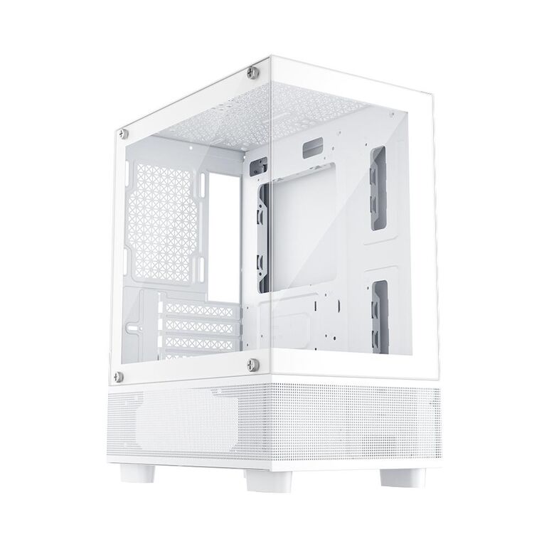 Carcasa 1stplayer mi2-a mid tower argb alb,  Carcase | electropc.ro