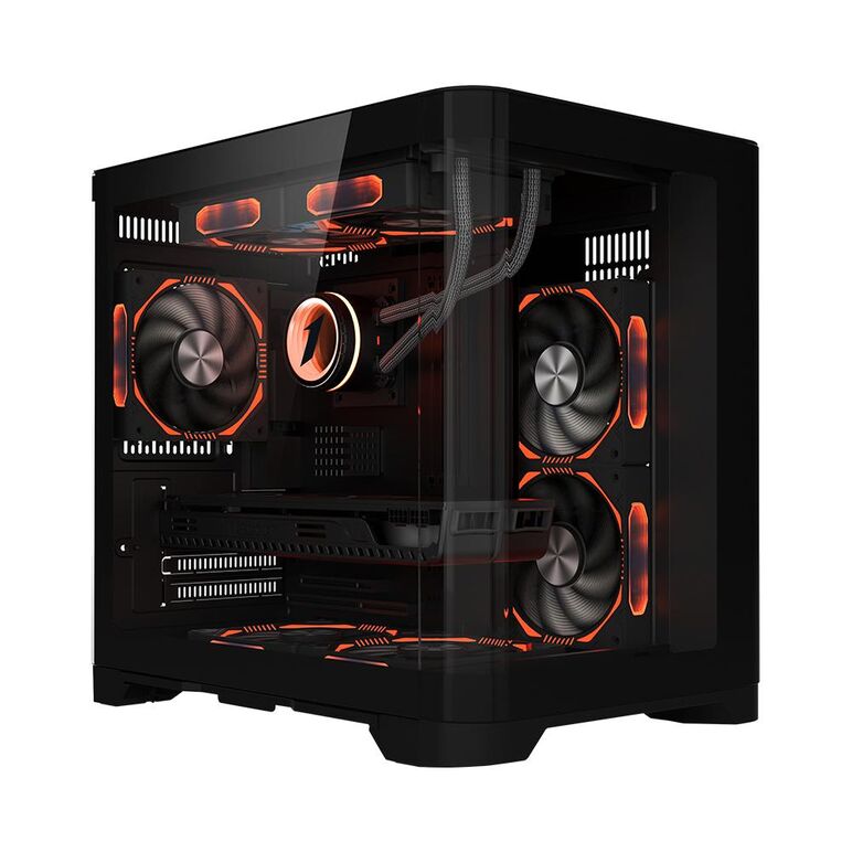 Carcasa 1stplayer uv5 cube tower argb negru,  Carcase | electropc.ro